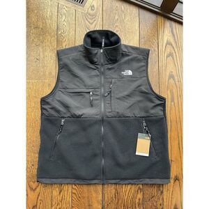 The North Face Men's Retro Denali Vest Black Fleece Jacket with Zipper Size XL